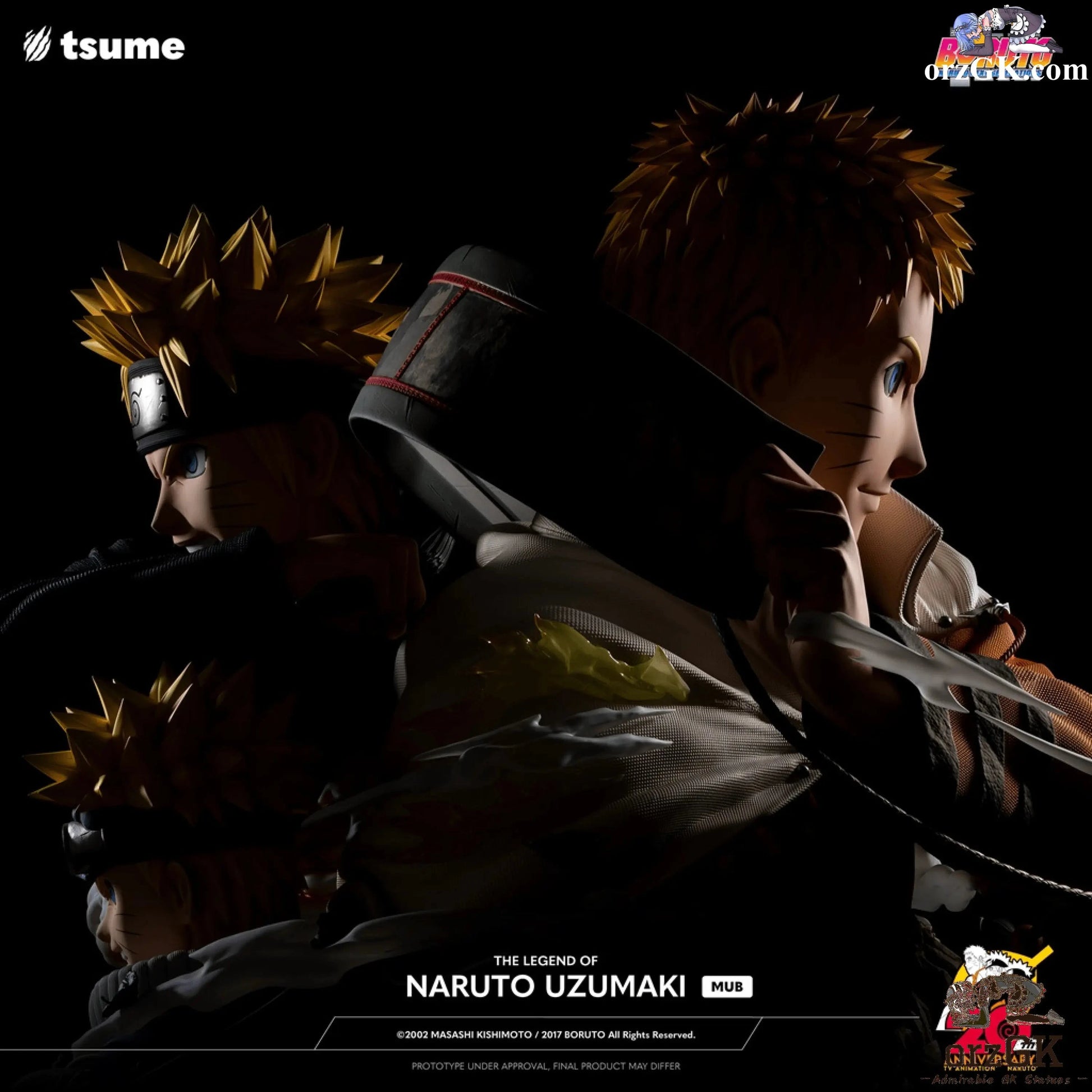 Tsume Studio: Naruto – The Legend of Naruto Uzumaki Statue (Licensed MUB Edition) (Pre-Order) Tsume Studio