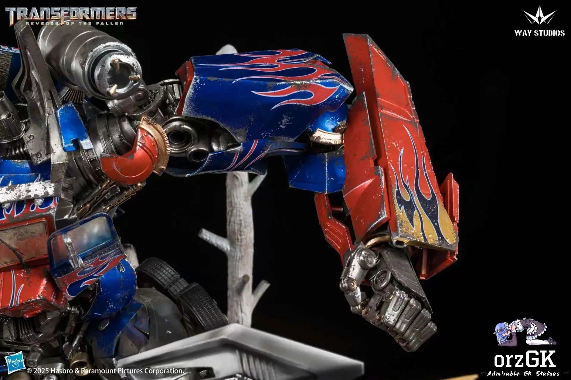 WAY Studio: Transformers – Revenge of the Fallen Optimus Prime vs Megatron Scene Statue (Licensed Collectible) (Pre-Order) WAY Studio