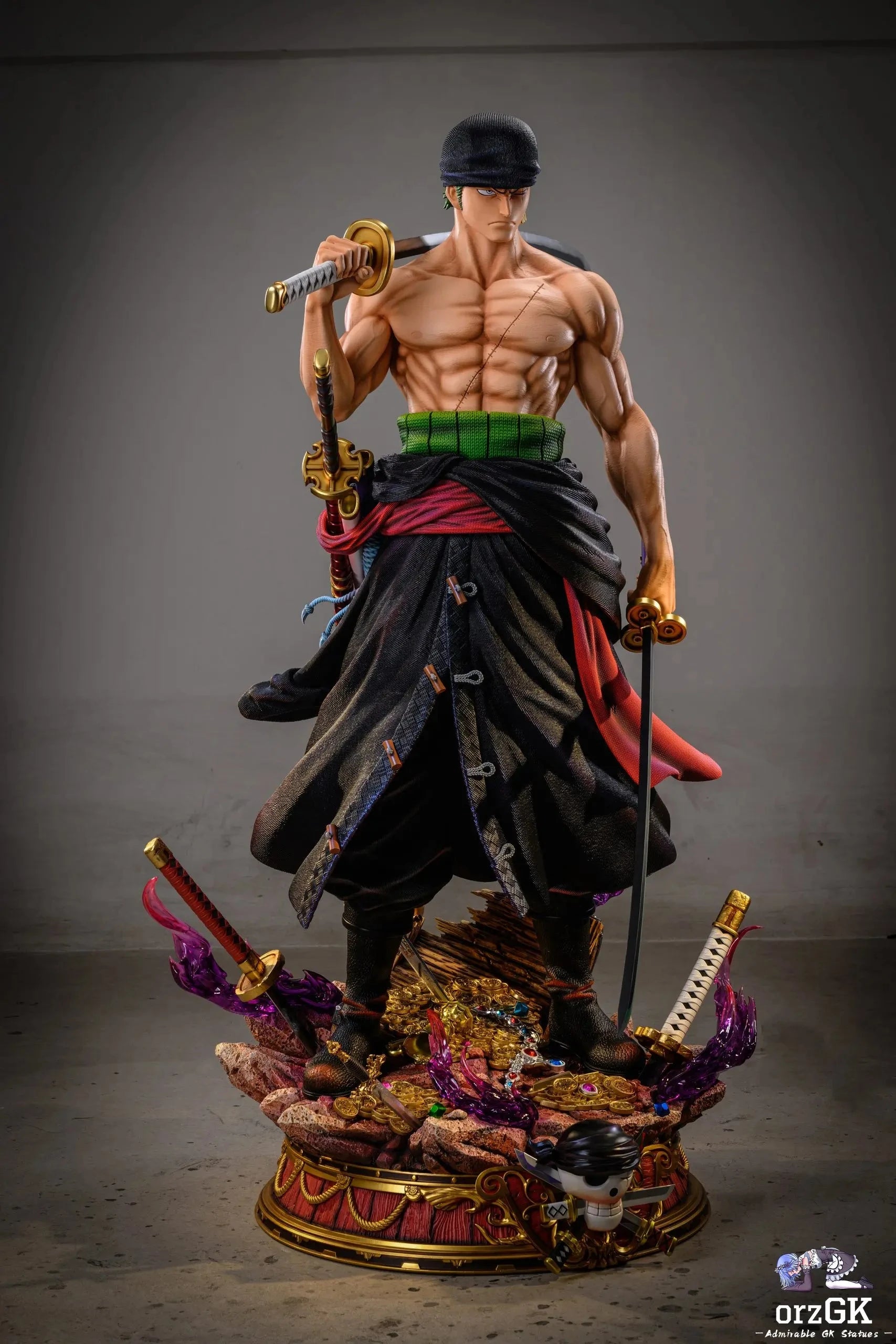 LX Studio: One Piece – Roronoa Zoro 1/1 Life-Size Statue (Licensed Collectible)(Pre-Order) LX Studio