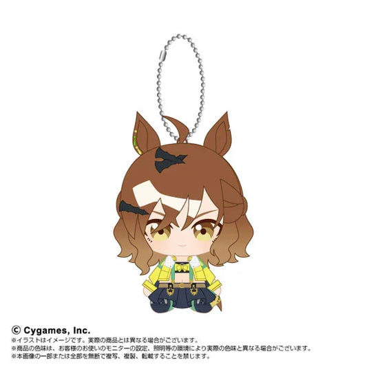 [Bandai Spirits] Uma Musume Cinderella Gray: Chibi Plush Sitting Mascot - Jungle Pocket (Pre-order) - AnisoftPH