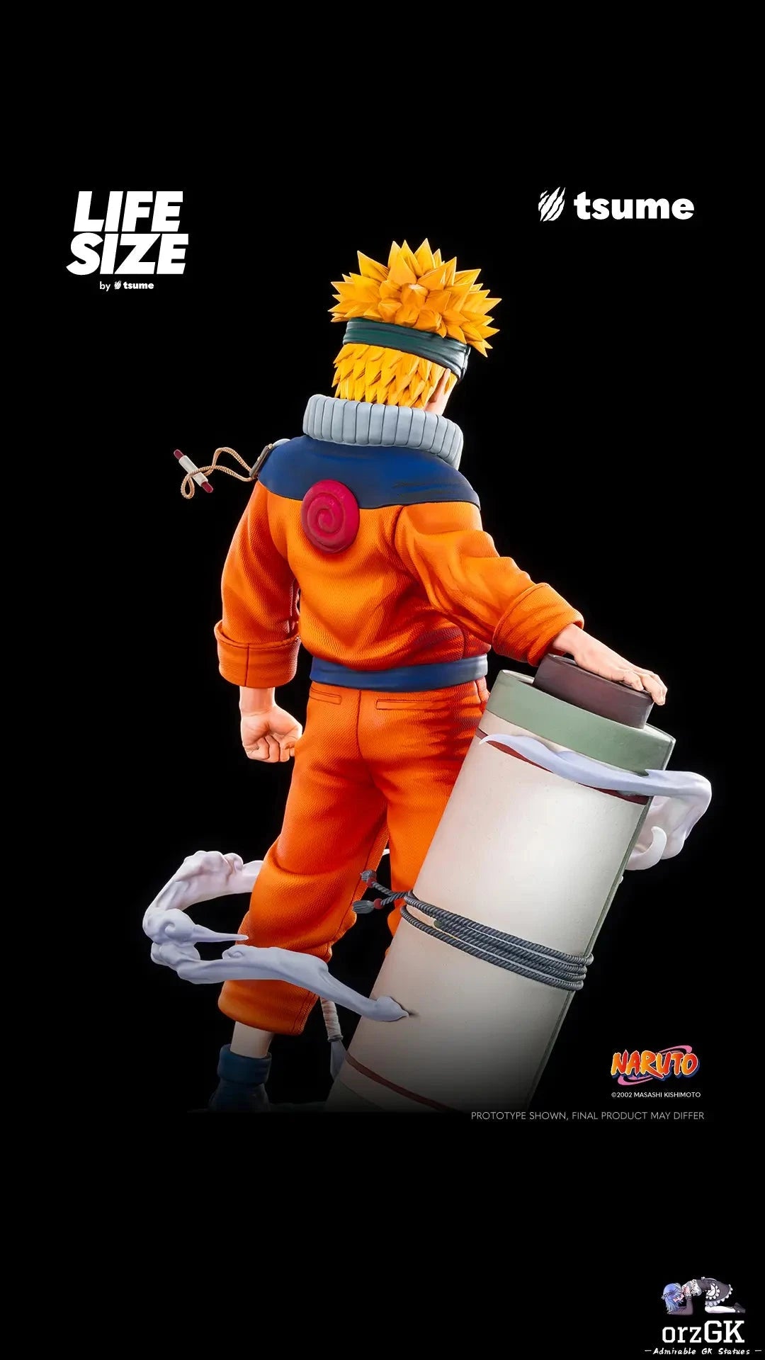 Tsume Studio: Naruto Uzumaki Life-Size Statue (Licensed Collectible)(Pre-Order) Tsume Studio