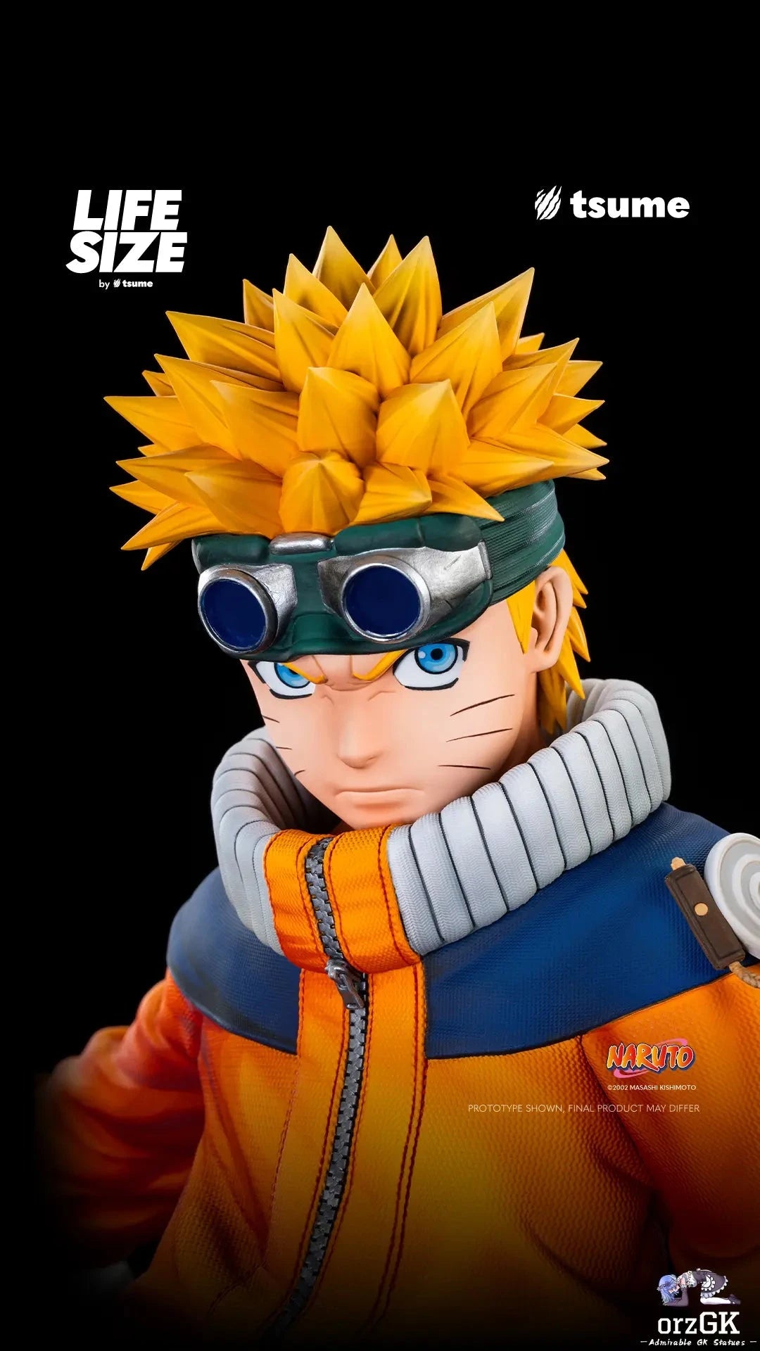 Tsume Studio: Naruto Uzumaki Life-Size Statue (Licensed Collectible)(Pre-Order) Tsume Studio