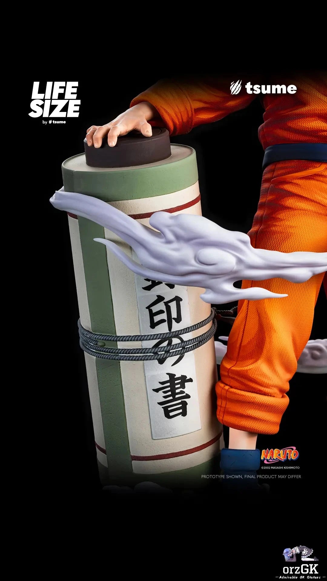 Tsume Studio: Naruto Uzumaki Life-Size Statue (Licensed Collectible)(Pre-Order) Tsume Studio