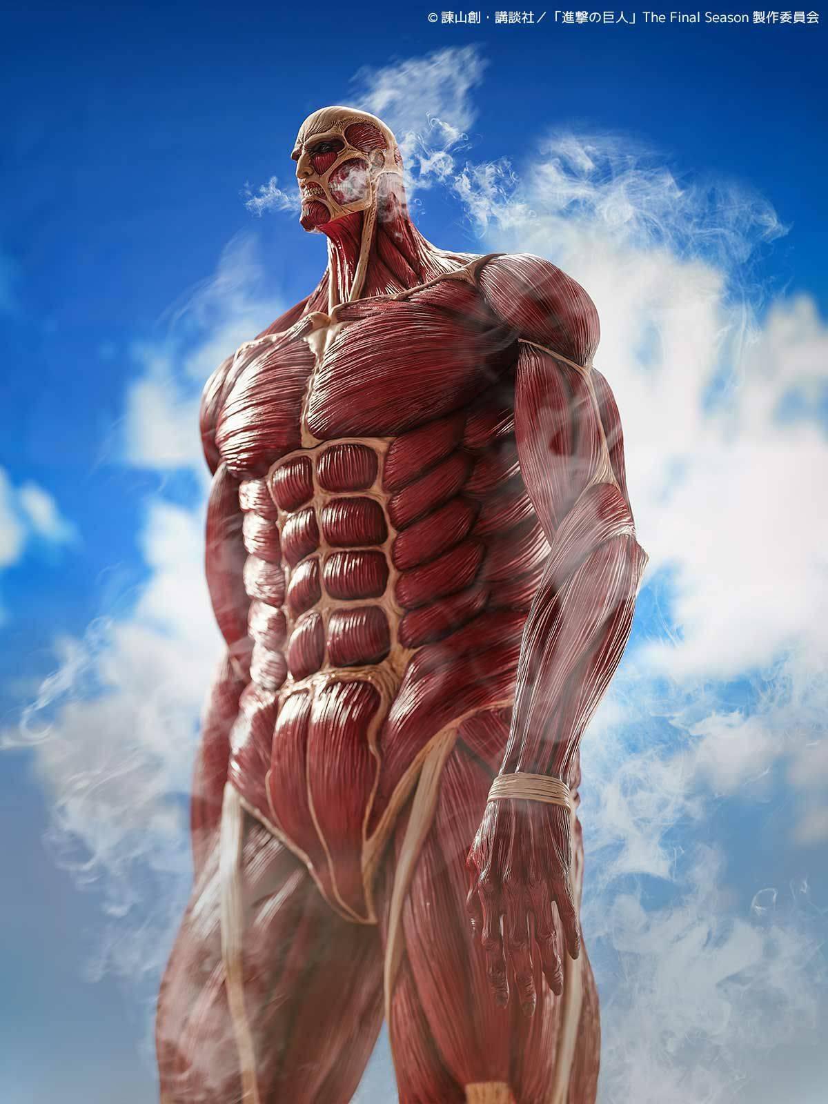 [Kaiyodo] Amazing Yamaguchi / Revoltech: Attack on Titan - Colossal Titan (Mega Soft Vinyl Figure) (Limited Edition) (Pre-Order) Kaiyodo