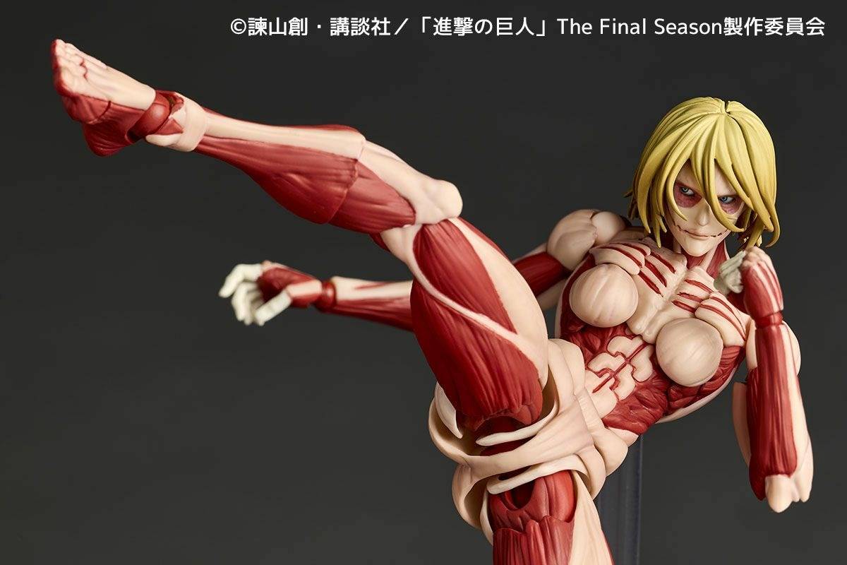 [Kaiyodo] Amazing Yamaguchi / Revoltech: Attack on Titan - Female Titan (Limited + Bonus) (Reissue) (Pre-Order)