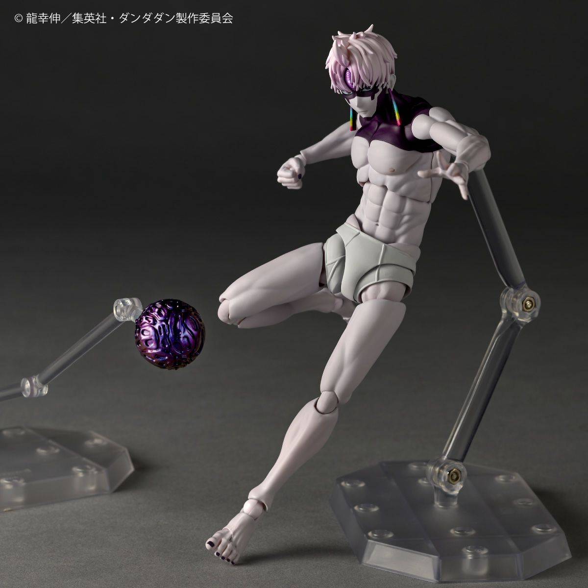 Amazing Yamaguchi / Revoltech: Dandadan – Jiji (Evil Eye Transformation) Action Figure (Limited Edition + Bonus) [Kaiyodo] (Pre-Order) Kaiyodo