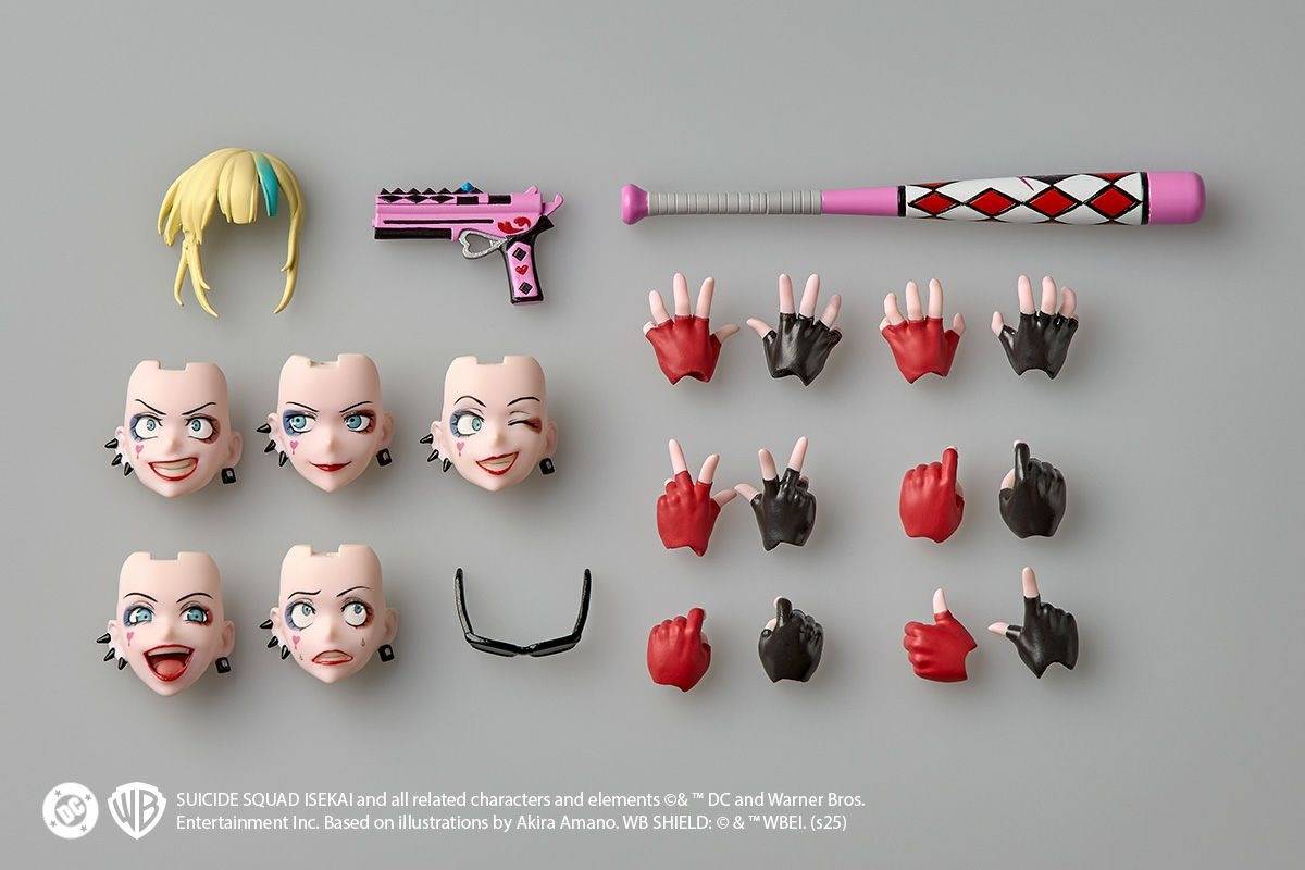 Amazing Yamaguchi / Revoltech: Harley Quinn - Suicide Squad Isekai Ver. (Limited + Bonus) [Kaiyodo]
