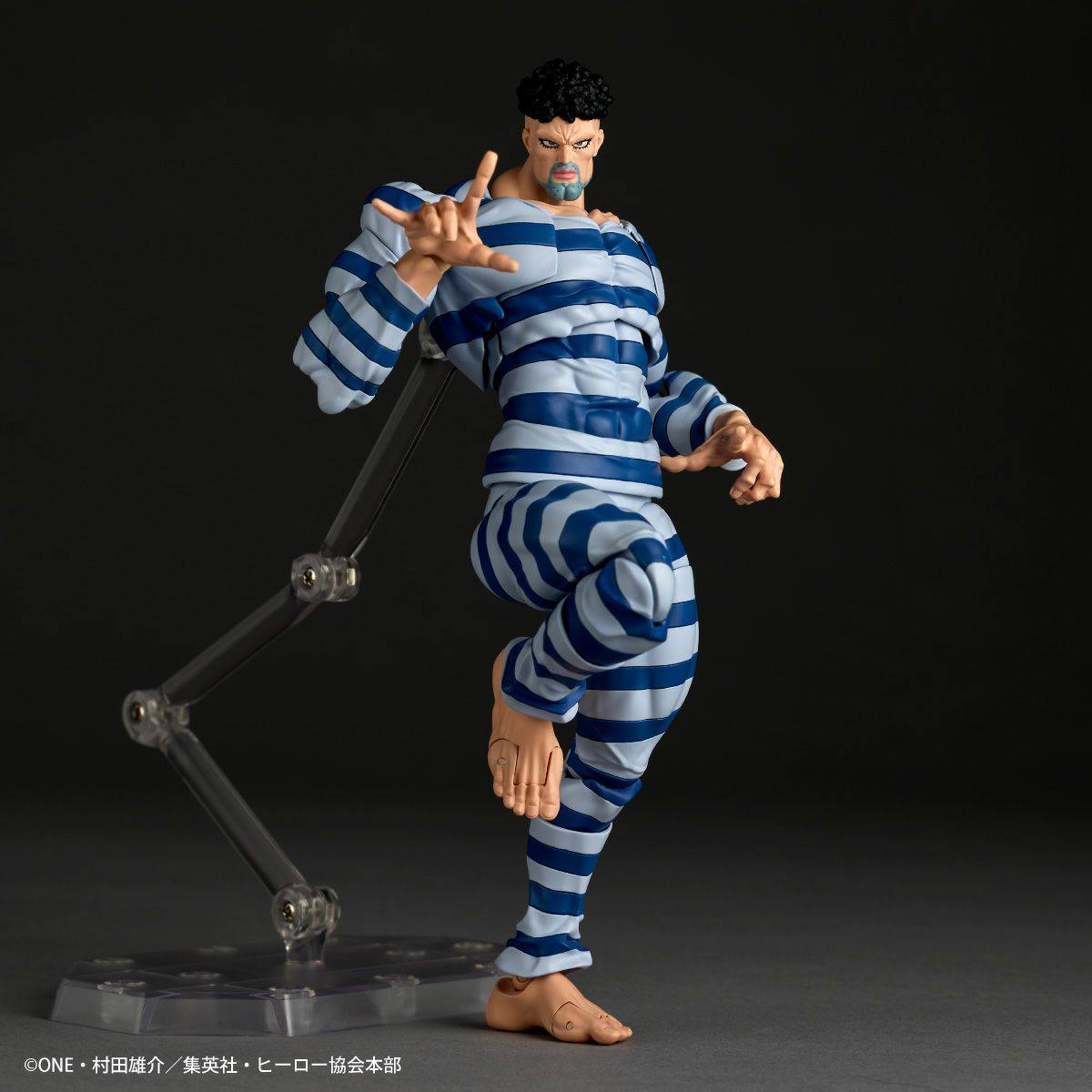 Amazing Yamaguchi Revoltech: One Punch Man – Puri Puri Prisoner Action Figure (Limited Edition + Bonus) [Kaiyodo] (Pre-Order) Kaiyodo