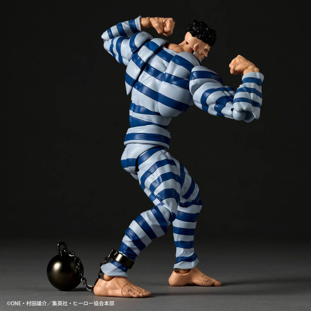 Amazing Yamaguchi Revoltech: One Punch Man – Puri Puri Prisoner Action Figure (Limited Edition + Bonus) [Kaiyodo] (Pre-Order) Kaiyodo