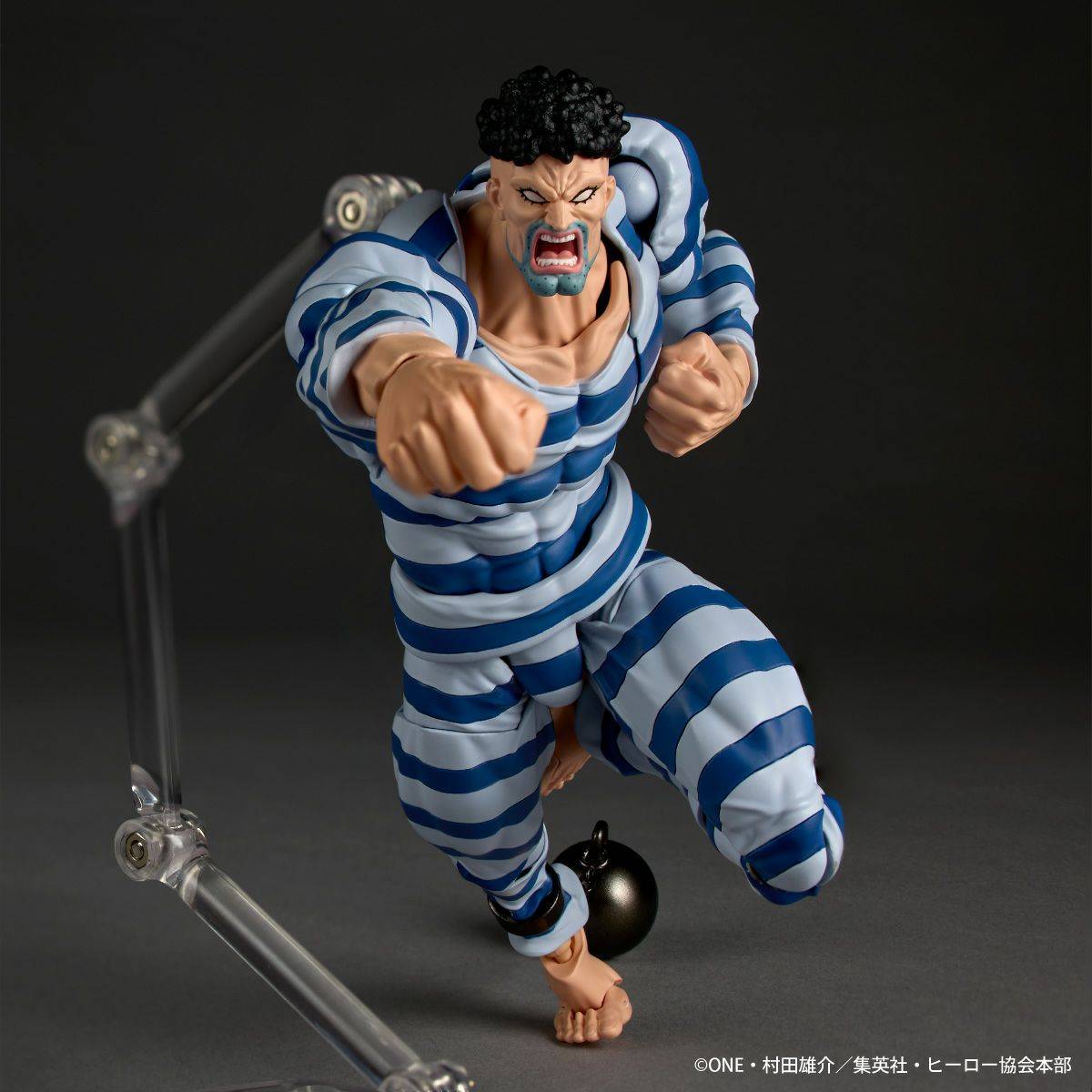Amazing Yamaguchi Revoltech: One Punch Man – Puri Puri Prisoner Action Figure (Limited Edition + Bonus) [Kaiyodo] (Pre-Order) Kaiyodo