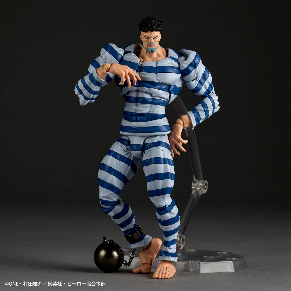 Amazing Yamaguchi Revoltech: One Punch Man – Puri Puri Prisoner Action Figure (Limited Edition + Bonus) [Kaiyodo] (Pre-Order) Kaiyodo
