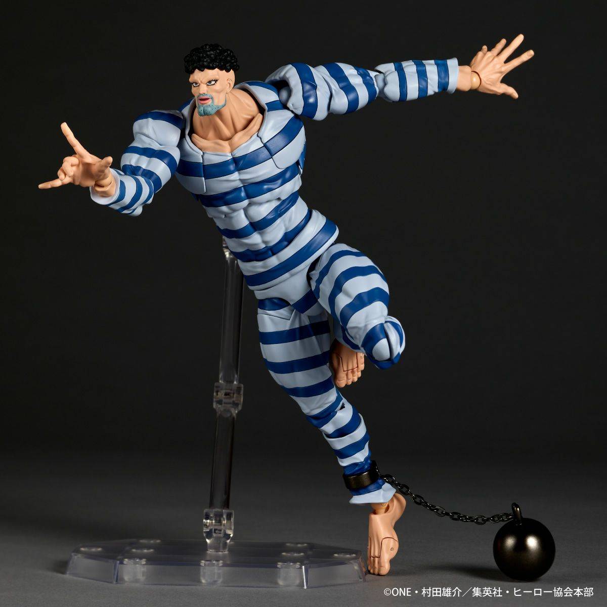 Amazing Yamaguchi Revoltech: One Punch Man – Puri Puri Prisoner Action Figure (Limited Edition + Bonus) [Kaiyodo] (Pre-Order) Kaiyodo