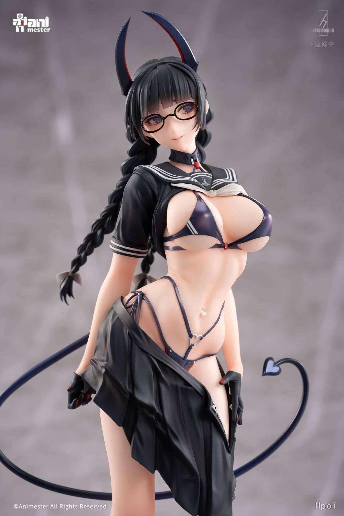 Original Character: Succubus Class President Miona - Illustration by Ban! 1/6 (With Bonus) [AniMester] - AnisoftPH