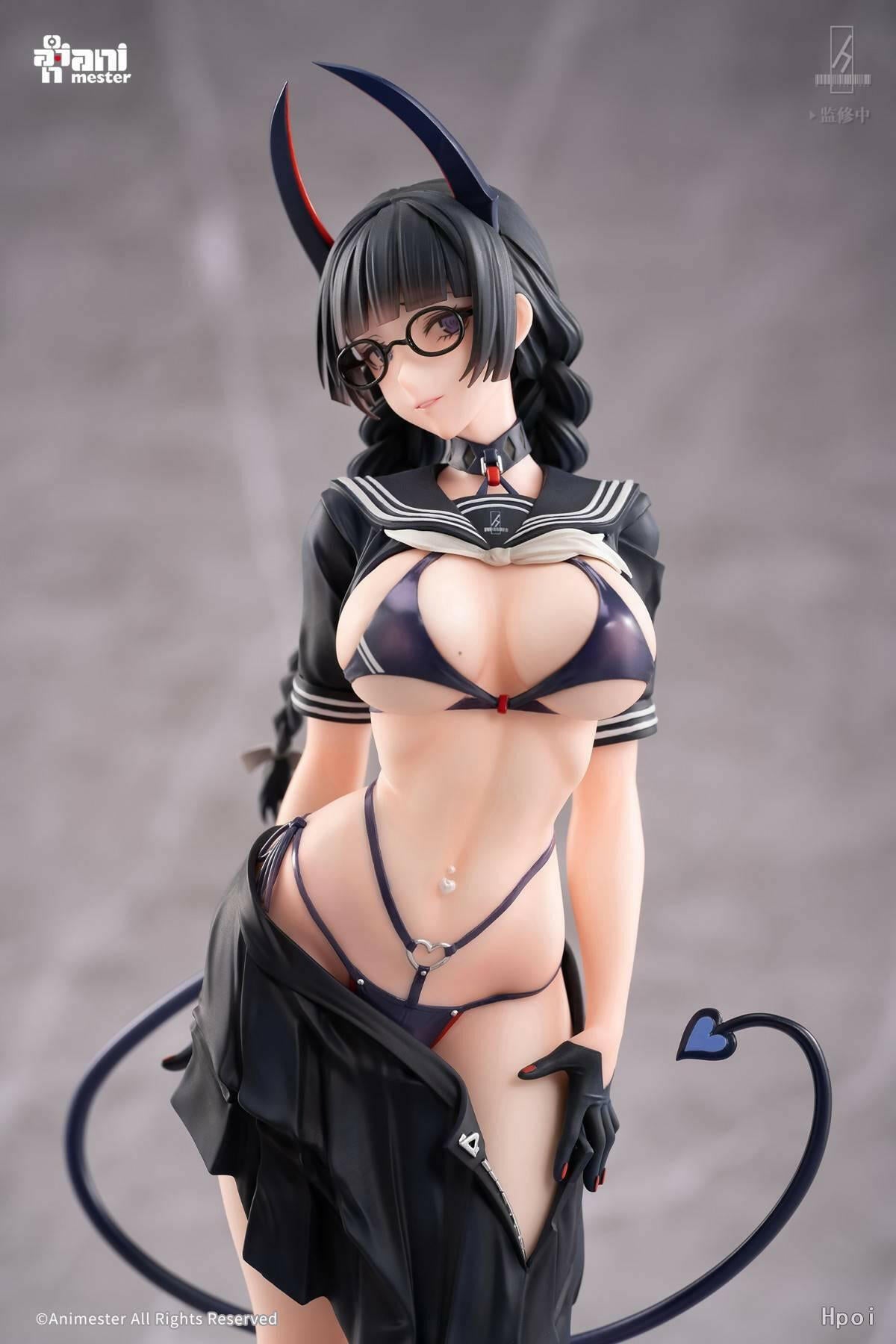 Original Character: Succubus Class President Miona - Illustration by Ban! 1/6 (With Bonus) [AniMester] - AnisoftPH