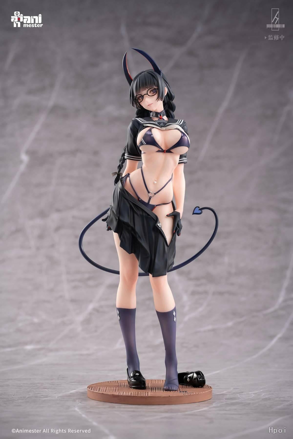 Original Character: Succubus Class President Miona - Illustration by Ban! 1/6 (With Bonus) [AniMester] - AnisoftPH