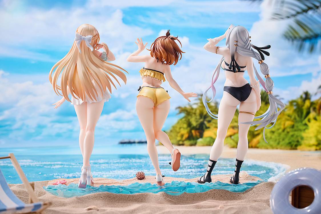 Atelier Ryza: Ever Darkness & the Secret Hideout - Ryza, Klaudia & Lila (Swimsuit Ver.) 3 Figure Set (With Bonus) 1/7 [Solarain]