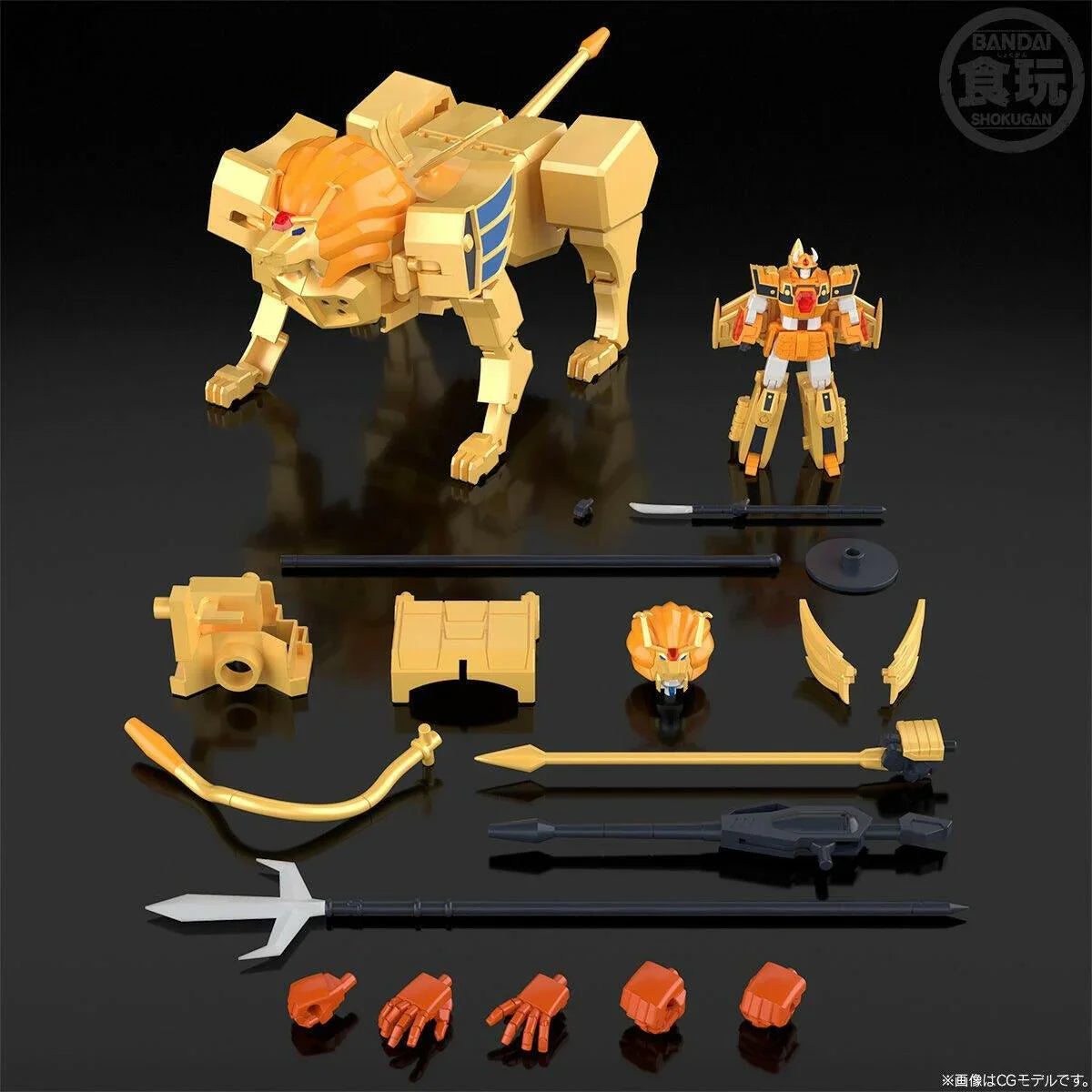 [Bandai] SMP: The Brave of Gold Goldran - Leon Kaiser (Clear Color Ver.) (Limited Edition) (Pre-Order) - AnisoftPH
