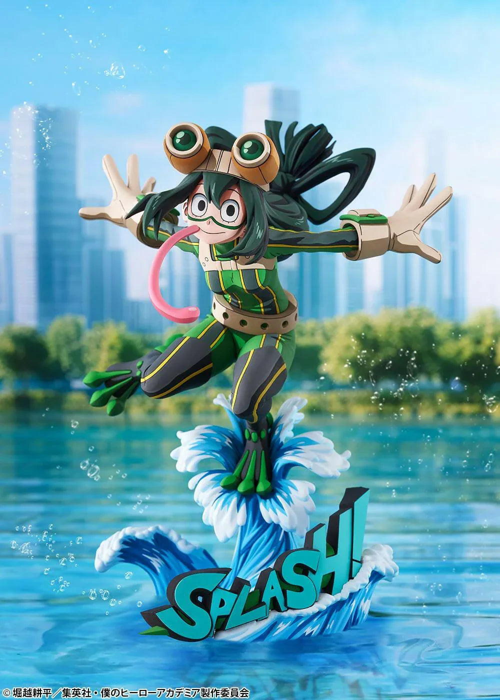[Bell Fine / Takara Tomy] My Hero Academia: Tsuyu Asui - Hero Suit Ver. (2D Style) 1/8 (Pre-Order) - AnisoftPH