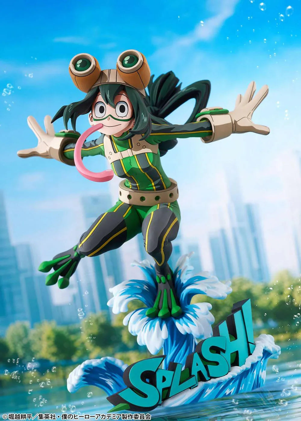 [Bell Fine / Takara Tomy] My Hero Academia: Tsuyu Asui - Hero Suit Ver. (2D Style) 1/8 (Pre-Order) - AnisoftPH