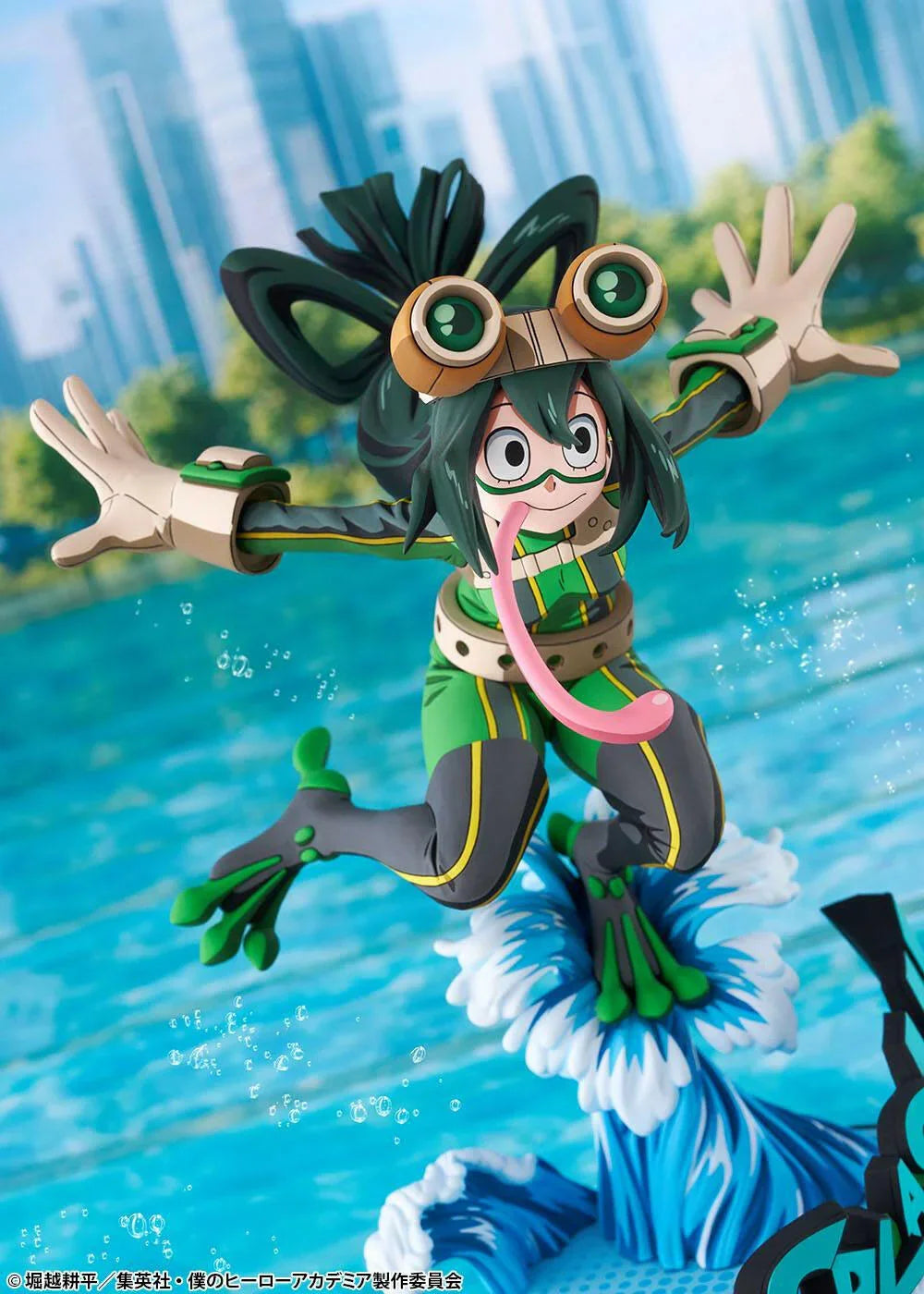 [Bell Fine / Takara Tomy] My Hero Academia: Tsuyu Asui - Hero Suit Ver. (2D Style) 1/8 (Pre-Order) - AnisoftPH