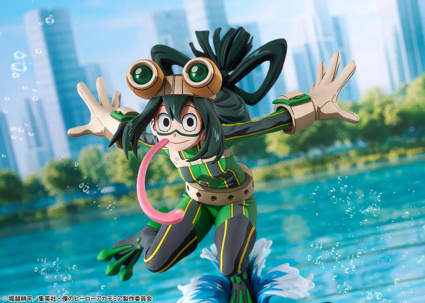 [Bell Fine / Takara Tomy] My Hero Academia: Tsuyu Asui - Hero Suit Ver. (2D Style) 1/8 (Pre-Order) - AnisoftPH
