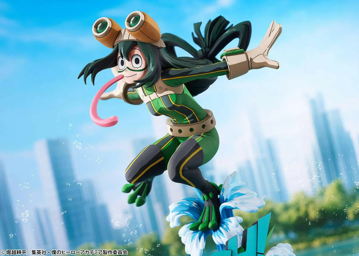[Bell Fine / Takara Tomy] My Hero Academia: Tsuyu Asui - Hero Suit Ver. (2D Style) 1/8 (Pre-Order) - AnisoftPH