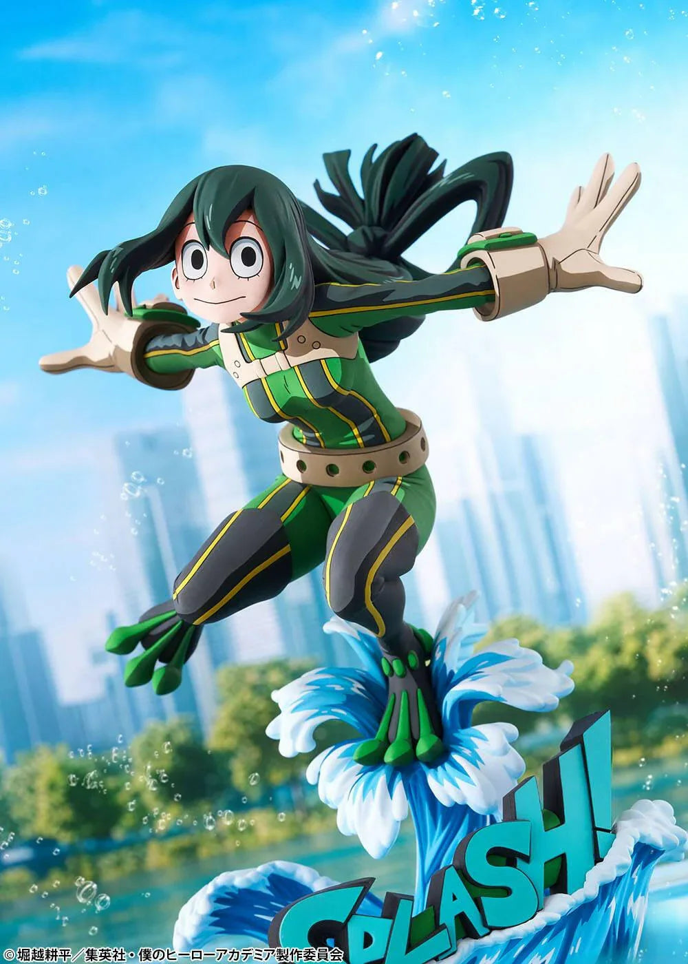 [Bell Fine / Takara Tomy] My Hero Academia: Tsuyu Asui - Hero Suit Ver. (2D Style) 1/8 (Pre-Order) - AnisoftPH
