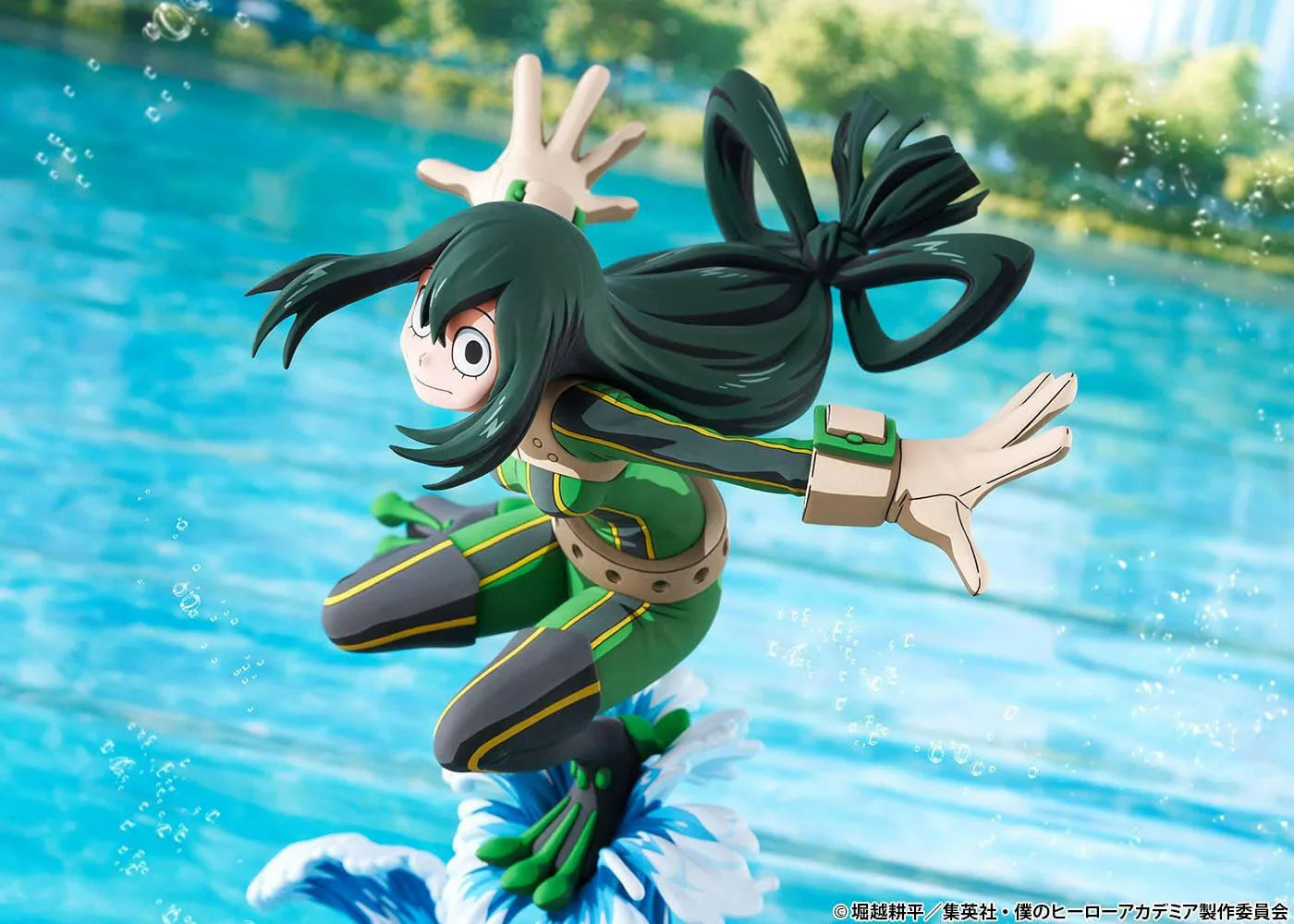 [Bell Fine / Takara Tomy] My Hero Academia: Tsuyu Asui - Hero Suit Ver. (2D Style) 1/8 (Pre-Order) - AnisoftPH