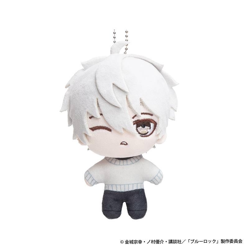 [DMM] Blue Lock: Pokekko Plush Mascot - Seishiro Nagi (Casual Clothes Ver.) (Pre-Order) DMM