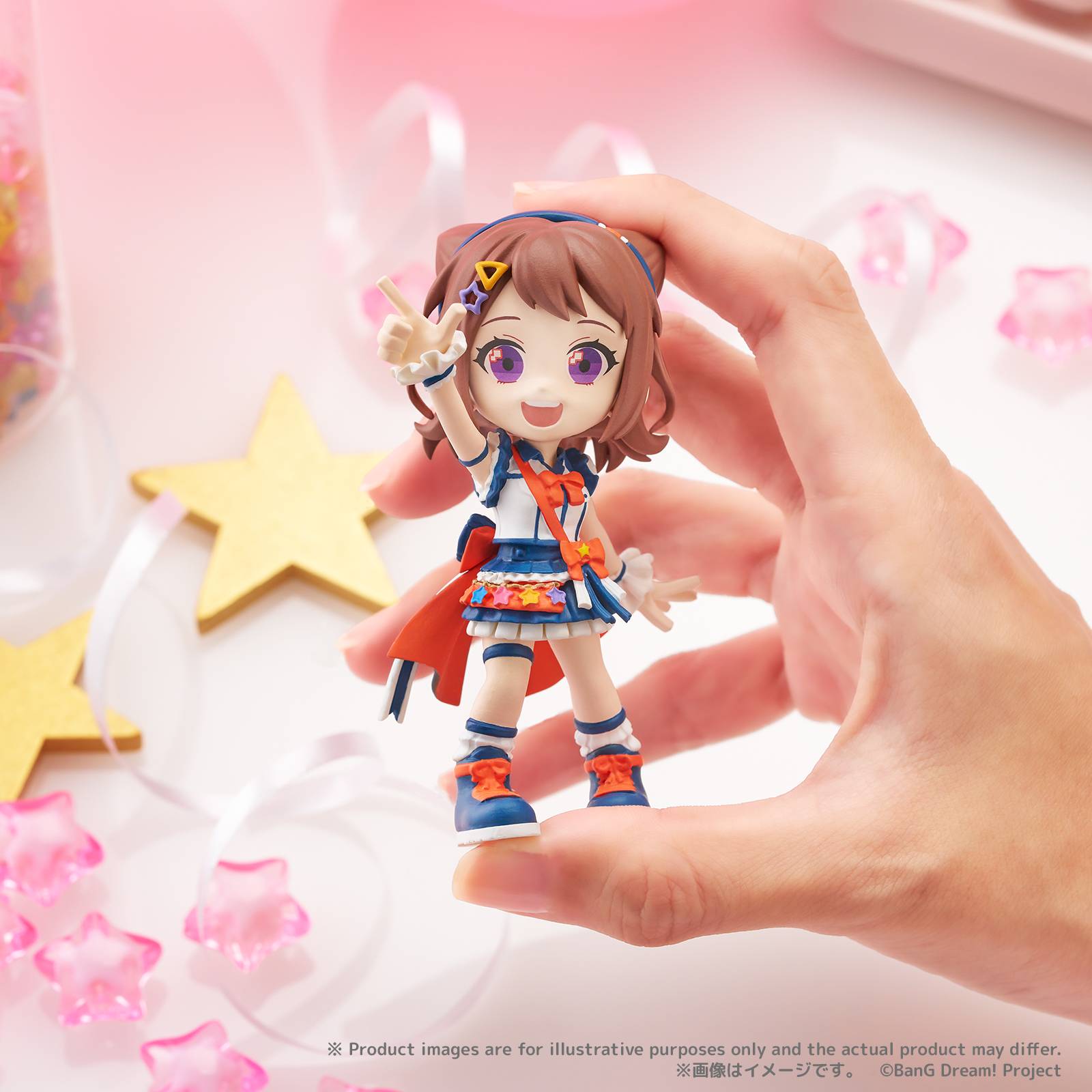 PalVerse – BanG Dream! Poppin' Party Mini Figure Collection (6-Pack Box) [Bushiroad Creative] (Pre-Order) Bushiroad Creative