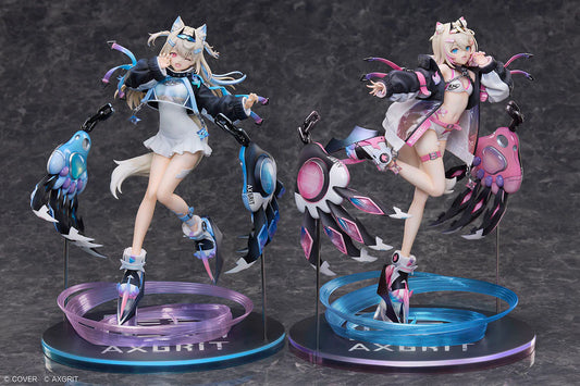 HoloLive English Advent: Fuwawa Abyssgard & Mococo Abyssgard Set  - AXGRIT Ver. 1/7 (Bonus Item) [Design Coco]