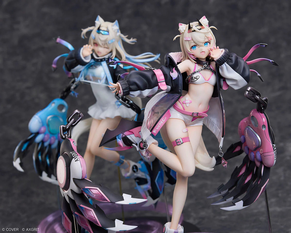 HoloLive English Advent: Fuwawa Abyssgard & Mococo Abyssgard Set  - AXGRIT Ver. 1/7 (Bonus Item) [Design Coco]