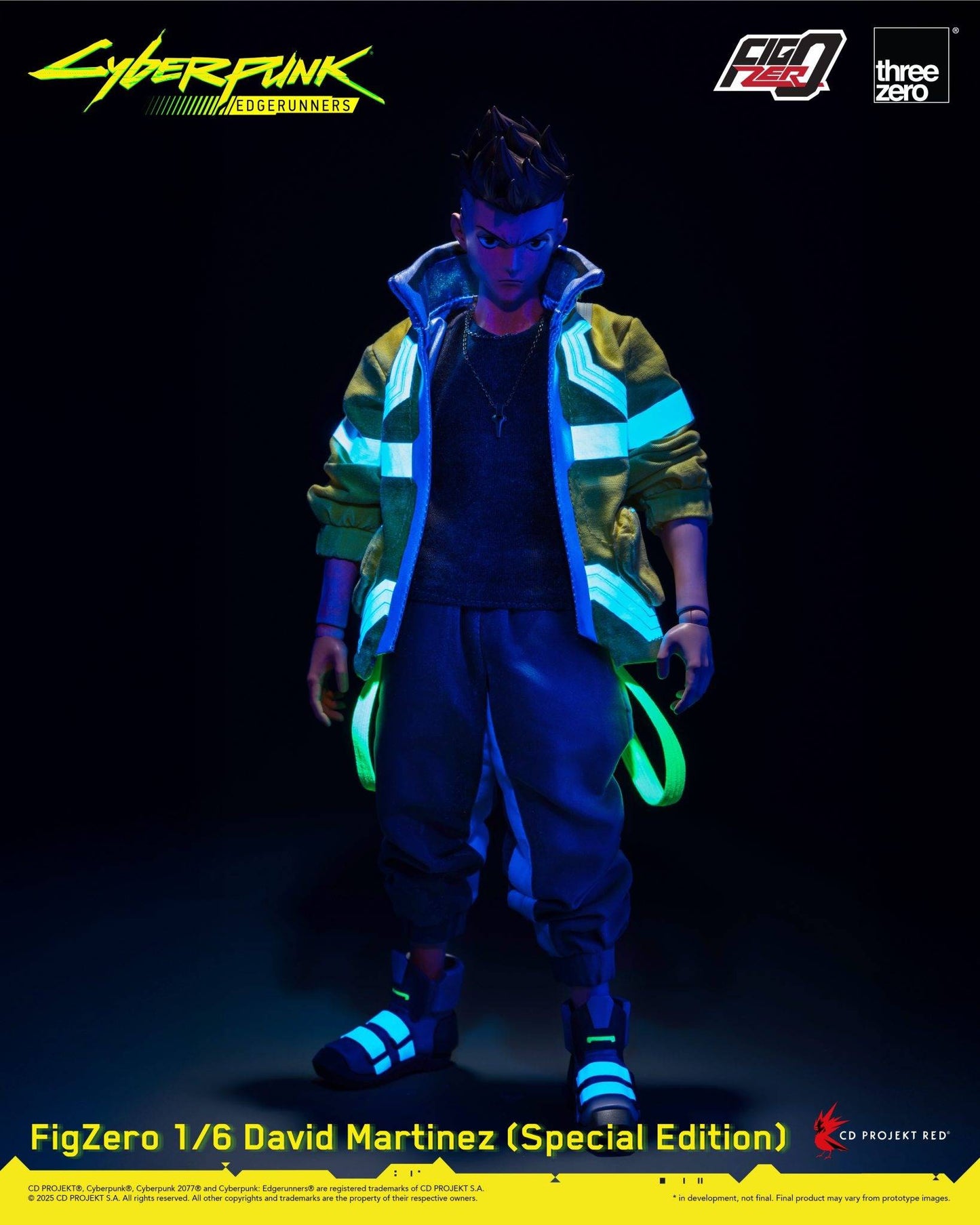 [threezero] Fig Zero: Cyberpunk - Edgerunners - David Martinez (Limited Special Edition) 1/6 (Pre-Order)