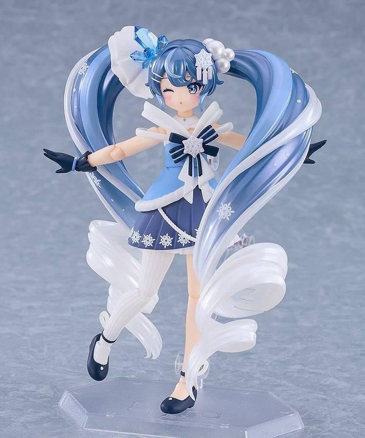 [Max Factory] Figma: Hatsune Miku - Snow Miku (Crystal Snow Ver.) (Limited Edition) (Pre-Order) Max Factory