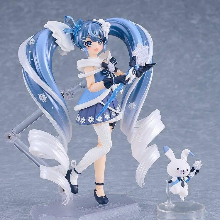 [Max Factory] Figma: Hatsune Miku - Snow Miku (Crystal Snow Ver.) (Limited Edition) (Pre-Order) Max Factory