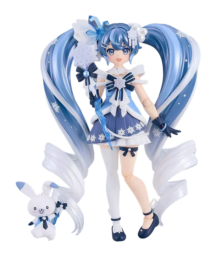 [Max Factory] Figma: Hatsune Miku - Snow Miku (Crystal Snow Ver.) (Limited Edition) (Pre-Order) Max Factory