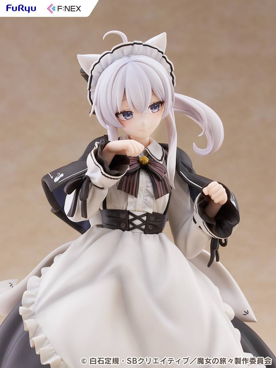 F:NEX – Wandering Witch The Journey of Elaina: Elaina (Cat-Ear Café Ver.) 1/7 Scale Figure [FuRyu] (Pre-Order) FuRyu