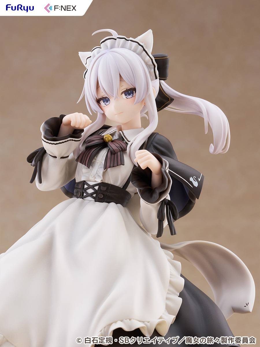 F:NEX – Wandering Witch The Journey of Elaina: Elaina (Cat-Ear Café Ver.) 1/7 Scale Figure [FuRyu] (Pre-Order) FuRyu