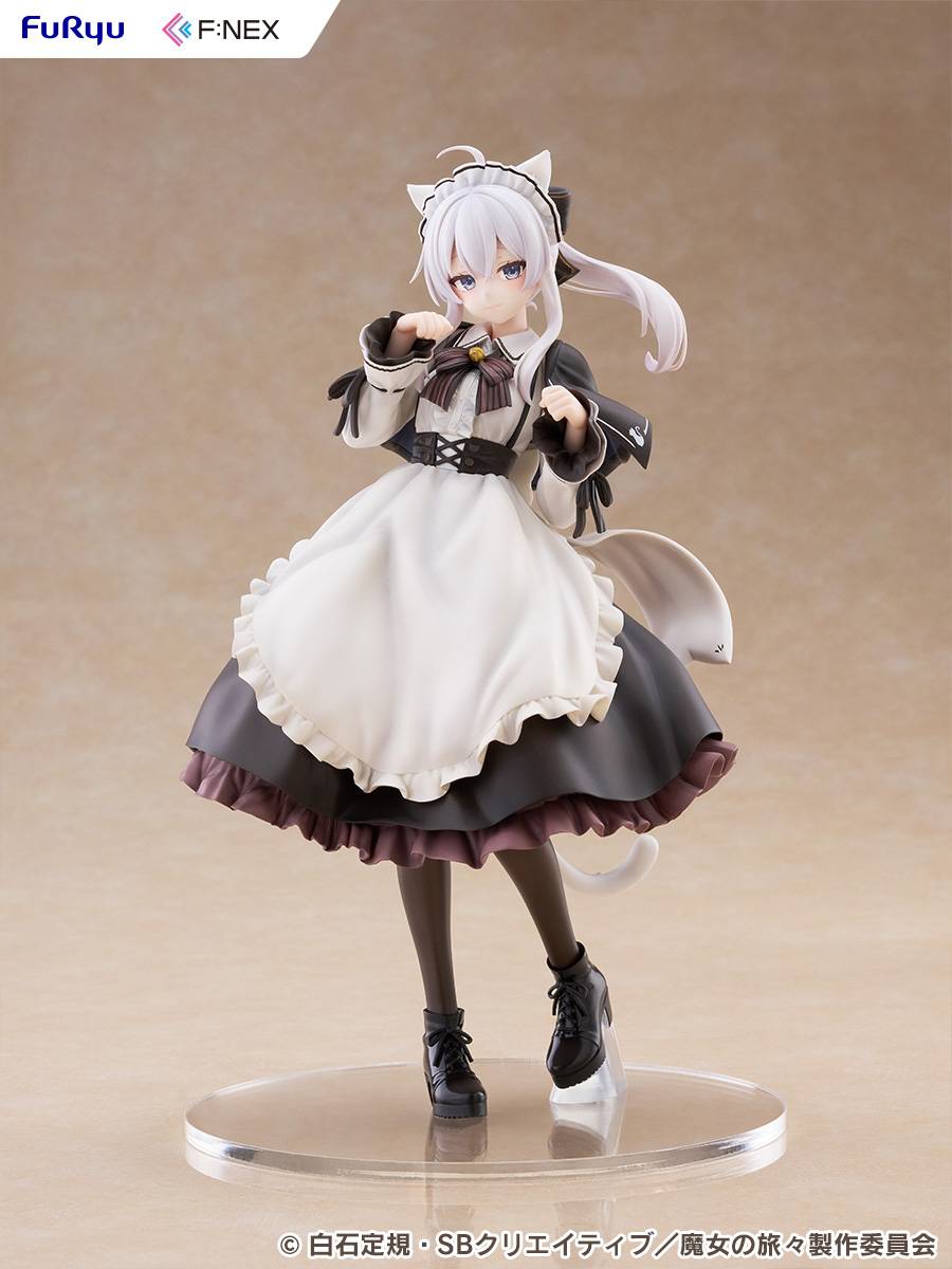 F:NEX – Wandering Witch The Journey of Elaina: Elaina (Cat-Ear Café Ver.) 1/7 Scale Figure [FuRyu] (Pre-Order) FuRyu