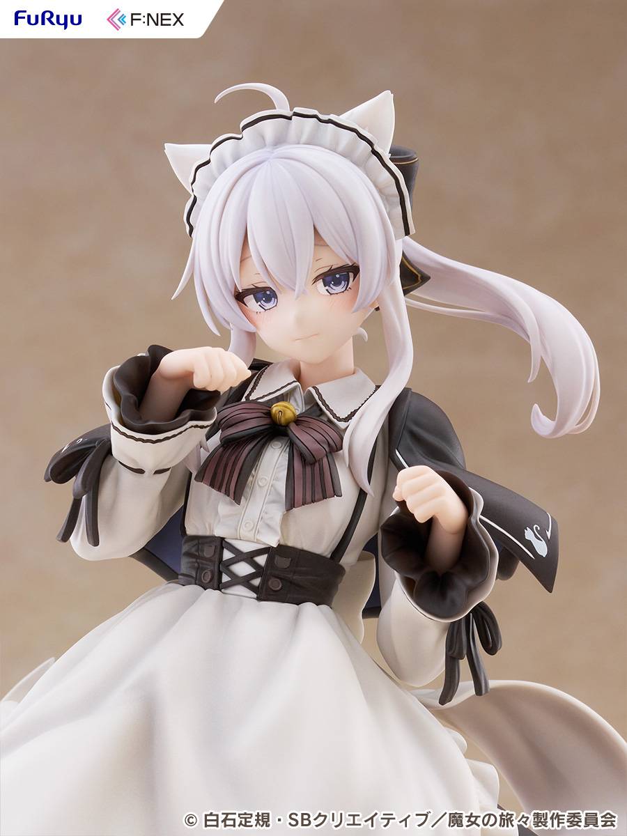 F:NEX – Wandering Witch The Journey of Elaina: Elaina (Cat-Ear Café Ver.) 1/7 Scale Figure [FuRyu] (Pre-Order) FuRyu