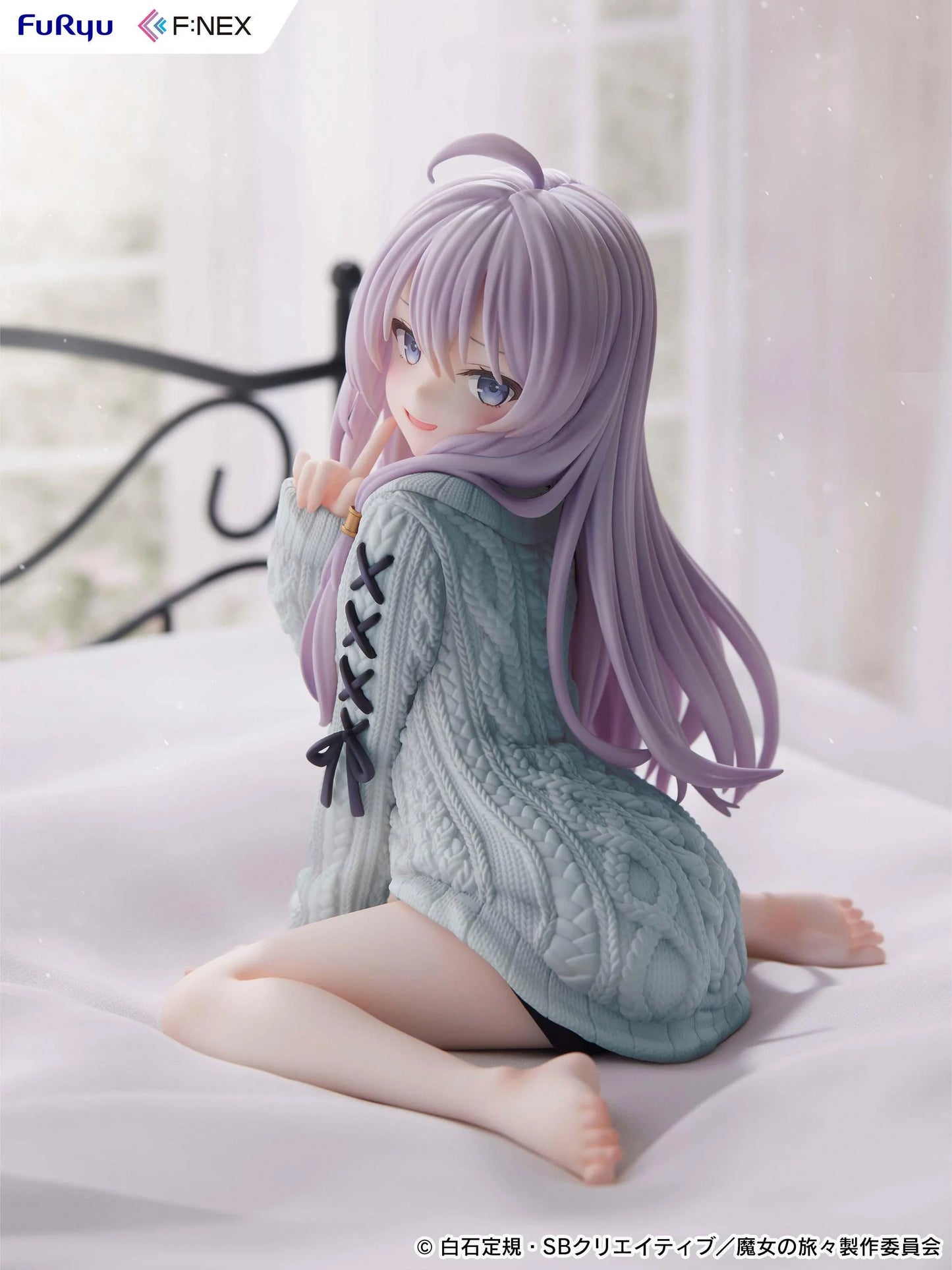 [FuRyu] F:NEX - Wandering Witch: The Journey of Elaina - Knitted One-Piece (Repaint BLUE Ver.) 1/7 (Pre-Order) - AnisoftPH