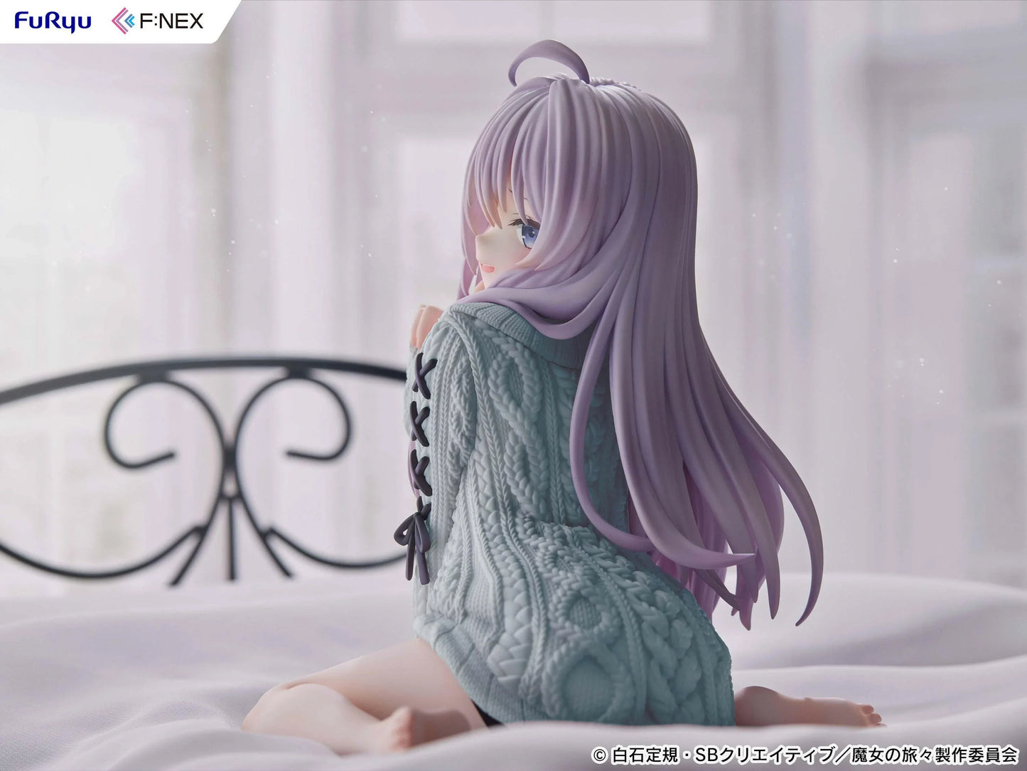 [FuRyu] F:NEX - Wandering Witch: The Journey of Elaina - Knitted One-Piece (Repaint BLUE Ver.) 1/7 (Pre-Order) - AnisoftPH