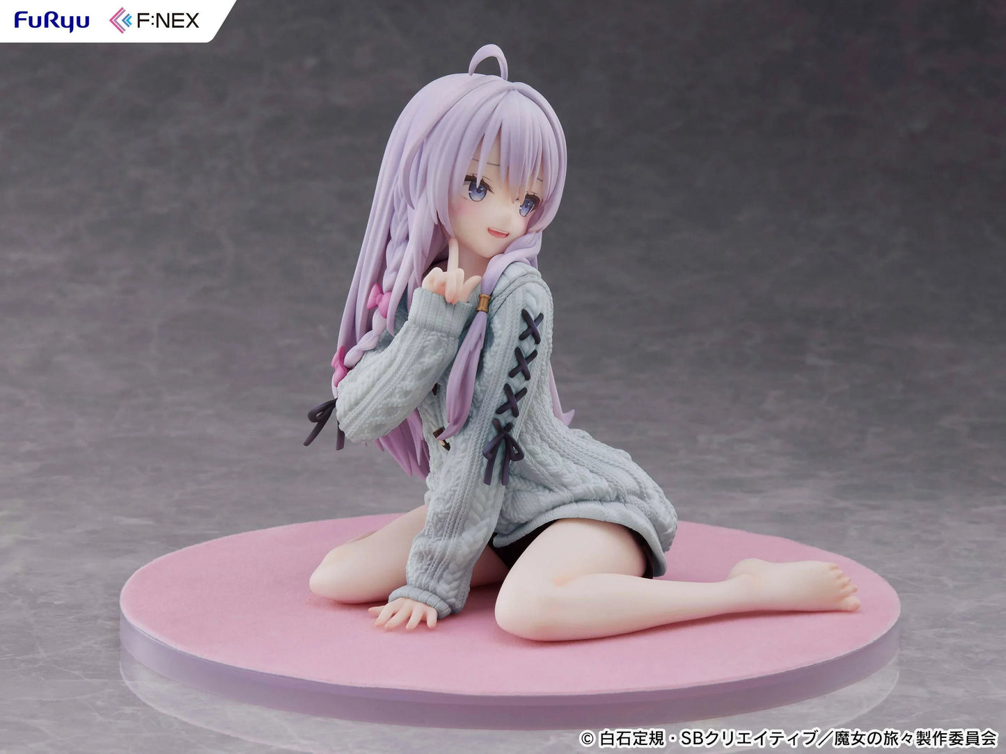 [FuRyu] F:NEX - Wandering Witch: The Journey of Elaina - Knitted One-Piece (Repaint BLUE Ver.) 1/7 (Pre-Order) - AnisoftPH