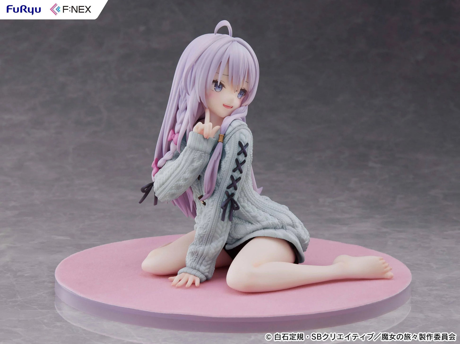 [FuRyu] F:NEX - Wandering Witch: The Journey of Elaina - Knitted One-Piece (Repaint BLUE Ver.) 1/7 (Pre-Order) - AnisoftPH