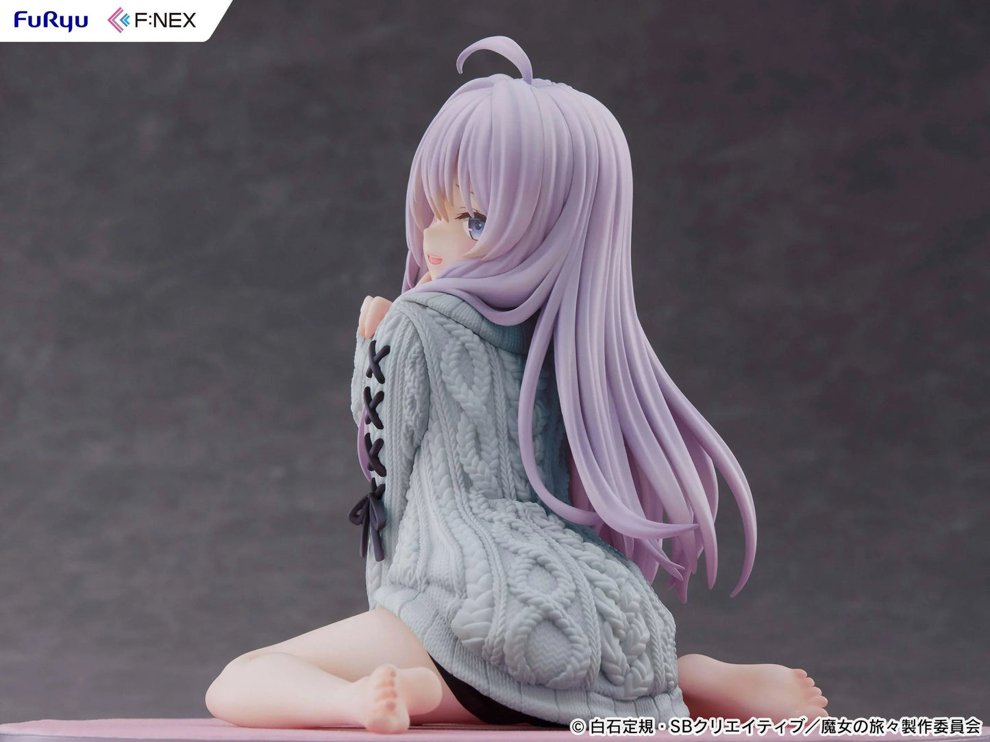 [FuRyu] F:NEX - Wandering Witch: The Journey of Elaina - Knitted One-Piece (Repaint BLUE Ver.) 1/7 (Pre-Order) - AnisoftPH