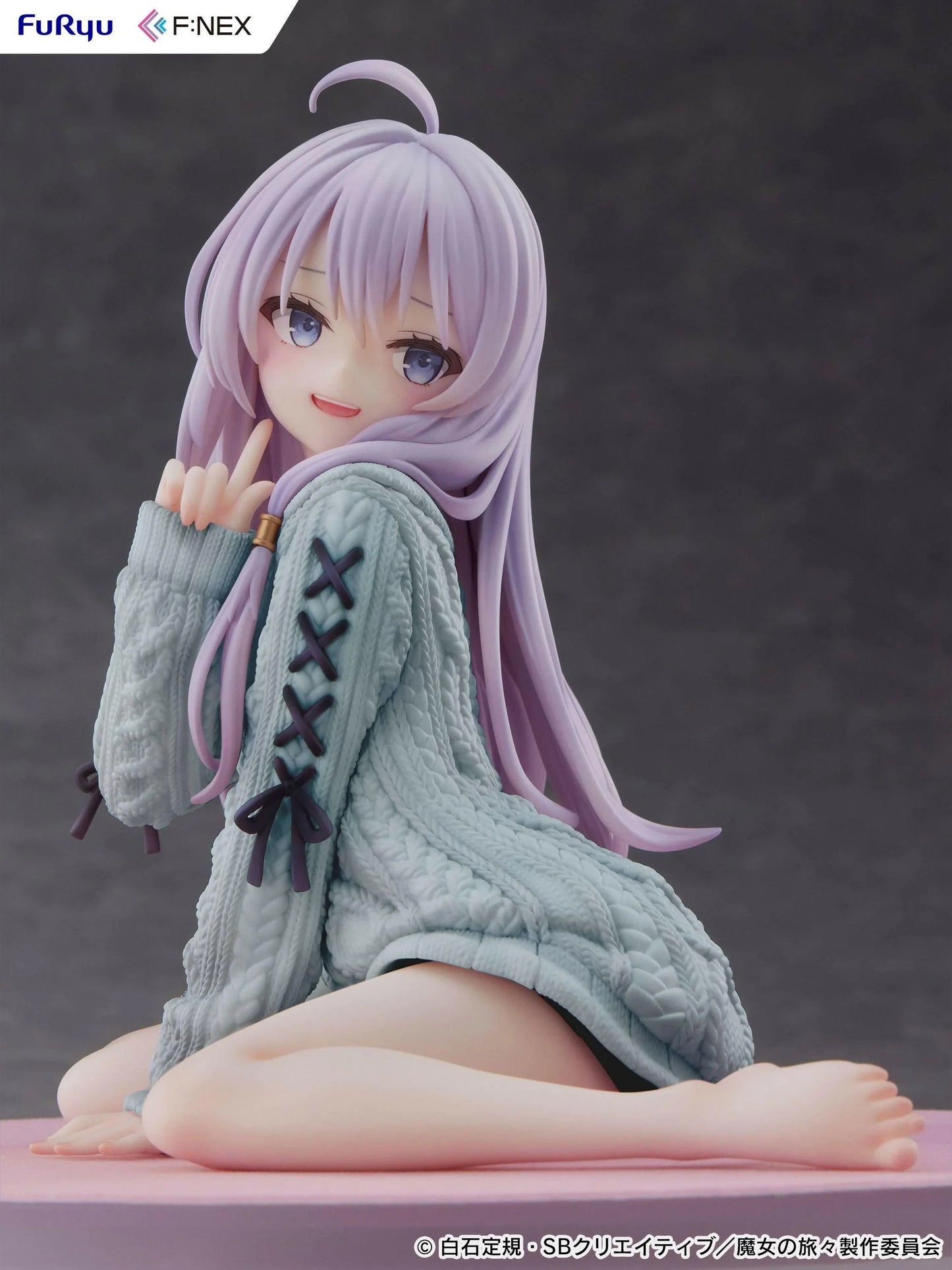[FuRyu] F:NEX - Wandering Witch: The Journey of Elaina - Knitted One-Piece (Repaint BLUE Ver.) 1/7 (Pre-Order) - AnisoftPH