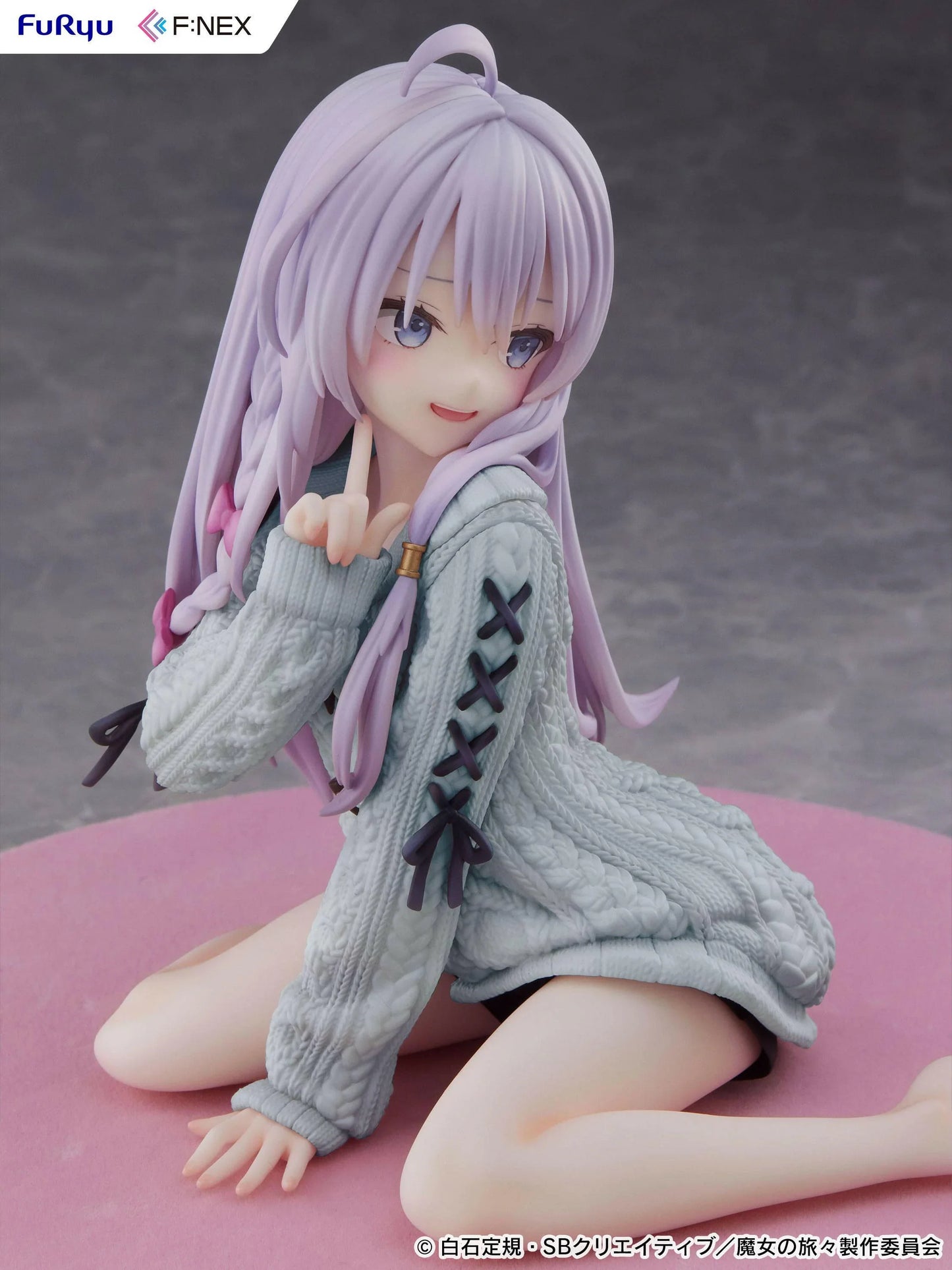 [FuRyu] F:NEX - Wandering Witch: The Journey of Elaina - Knitted One-Piece (Repaint BLUE Ver.) 1/7 (Pre-Order) - AnisoftPH