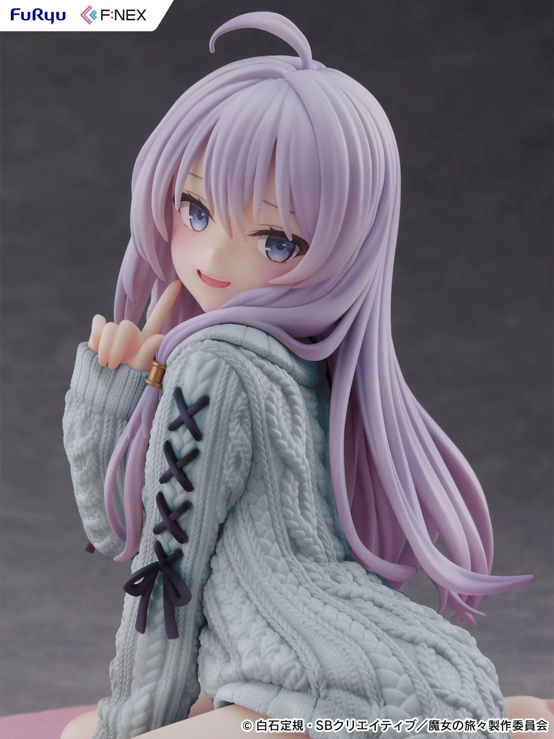 [FuRyu] F:NEX - Wandering Witch: The Journey of Elaina - Knitted One-Piece (Repaint BLUE Ver.) 1/7 (Pre-Order) - AnisoftPH
