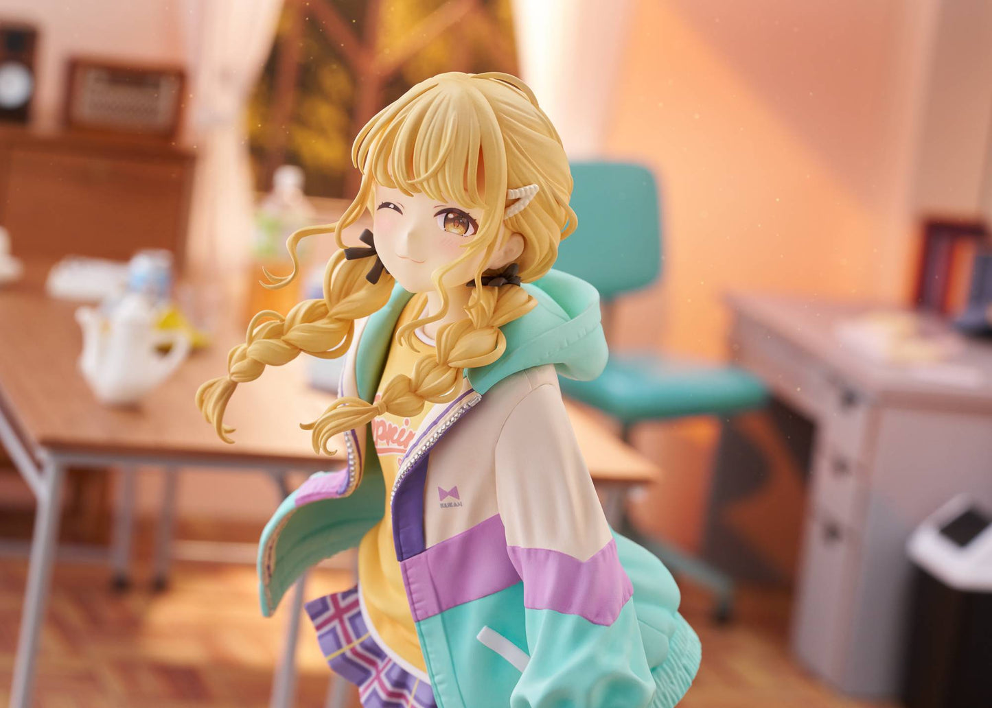 Gakuen Idolmaster: Kotone Fujita 1/7 - Deluxe Ver. (Limited + Bonus) [Plum]