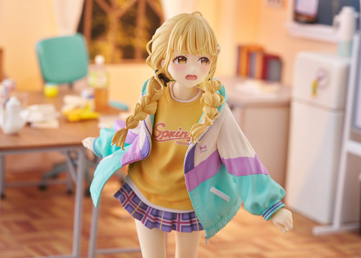 Gakuen Idolmaster: Kotone Fujita 1/7 - Deluxe Ver. (Limited + Bonus) [Plum]
